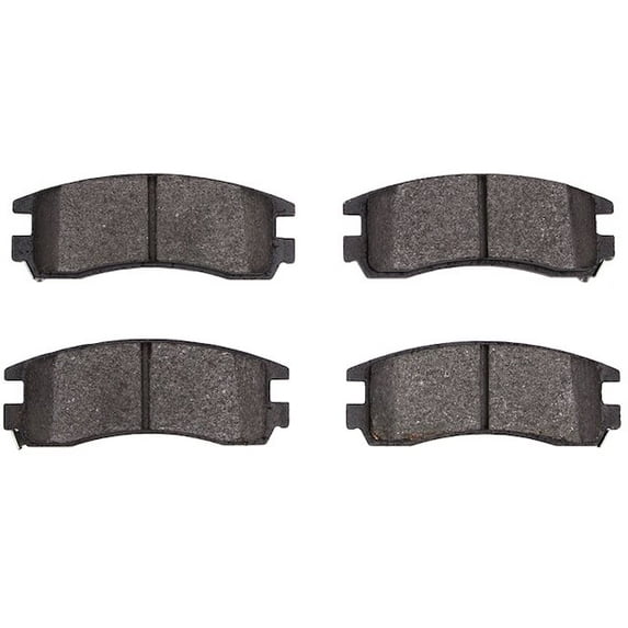 Rear Brake Pad Set - Compatible with 1992 - 1993, 1995 - 1998 Buick Riviera 1996 1997
