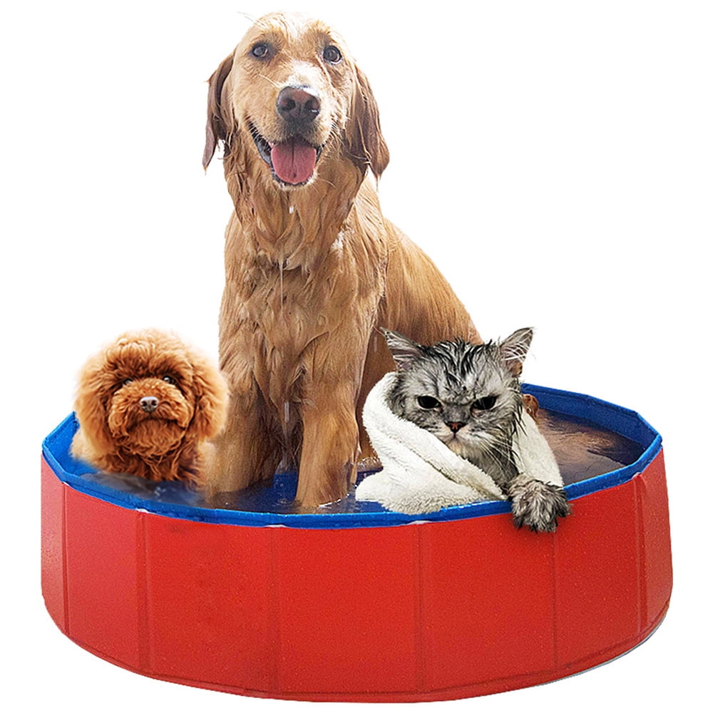 Foldable Pet Bath Pool Collapsible Dog Pool Pet Bathing Tub Pool for