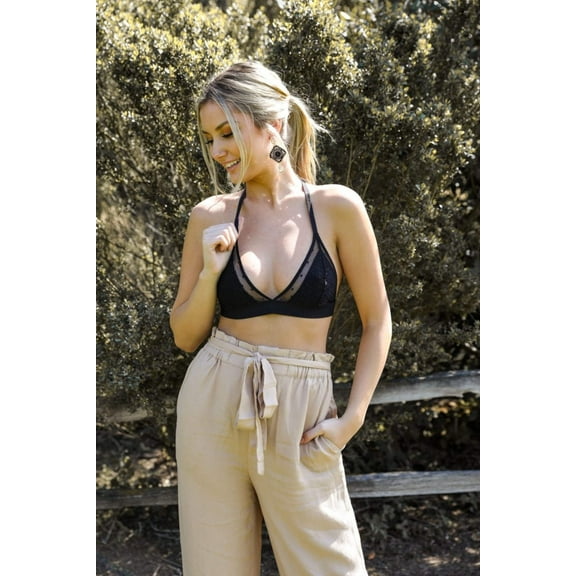 Crochet T Back Bralette