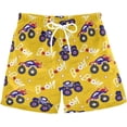 thumbnail image 1 of Boys Swim Trunks Beach Board Shorts Quick Dry Toddler Swimsuit Bathing Suits with Mesh Lining, 1 of 6
