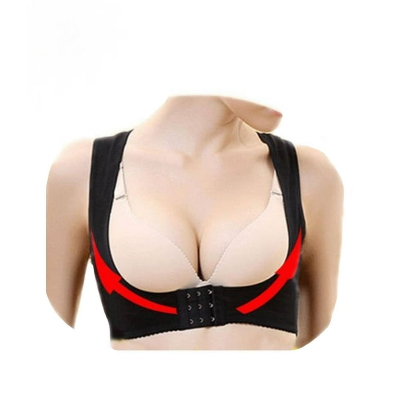 Women's Hunchback Posture Shape Corrector, With Push Up Bra Chest