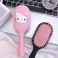 thumbnail image 3 of Kawaii Hello Kitty Air Cushion Comb, Portable Cartoon Anti-Tangle Hair Comb for Wet & Dry Use, 3 of 4