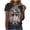 VKOYWKM-ERW4-Multicolor, variant on VKOYWKM Women's Halloween T-Shirts Funny Halloween Graphic Tees Fall Crew Neck Loose Fit Halloween T-Shirts Short Sleeve Spooky Tops