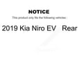 thumbnail image 2 of Transit Auto Front Rear Coated Disc Brake Rotors and Semi-Metallic Pads Kit for Car 2019 Kia Niro EV KGS-102462, 2 of 11