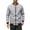 Gray, variant on Mens Mock Neck Bomber Jackets Side Zip Pockets Elastic Cuff Spring Fall Casual Coats Daily Sportswear Flight Streetwear Comfort Fit Tops Red M