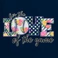 thumbnail image 2 of For the Love of the Game Sports Womens Graphic T-Shirt, Navy, Medium, 2 of 5