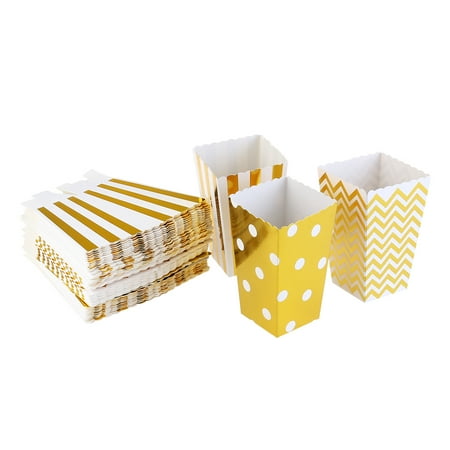 

Frcolor Popcorn Paper Boxes Party Box Container Movie Bucket Cardboard Theater Open Bowl Circus Carnival Grad Holder Candy