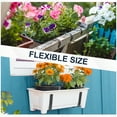 thumbnail image 7 of Adjustable Window Planter Box Brackets Universal Window Box Holder, Iron Flower Box Wall Mounting Hooks (4 PCS), 7 of 7