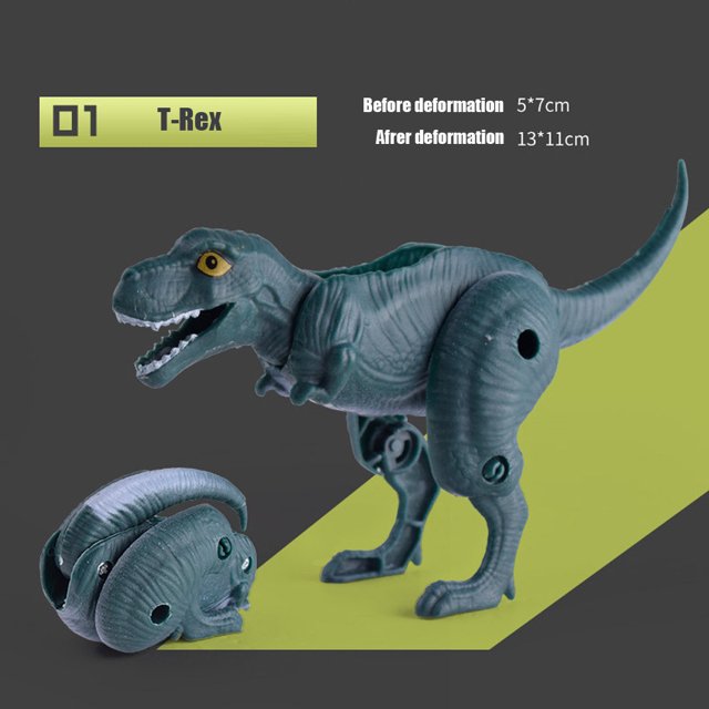BotaniNest Simulation Dinosaur Toy Model Deformed Dinosaur Egg For Kids