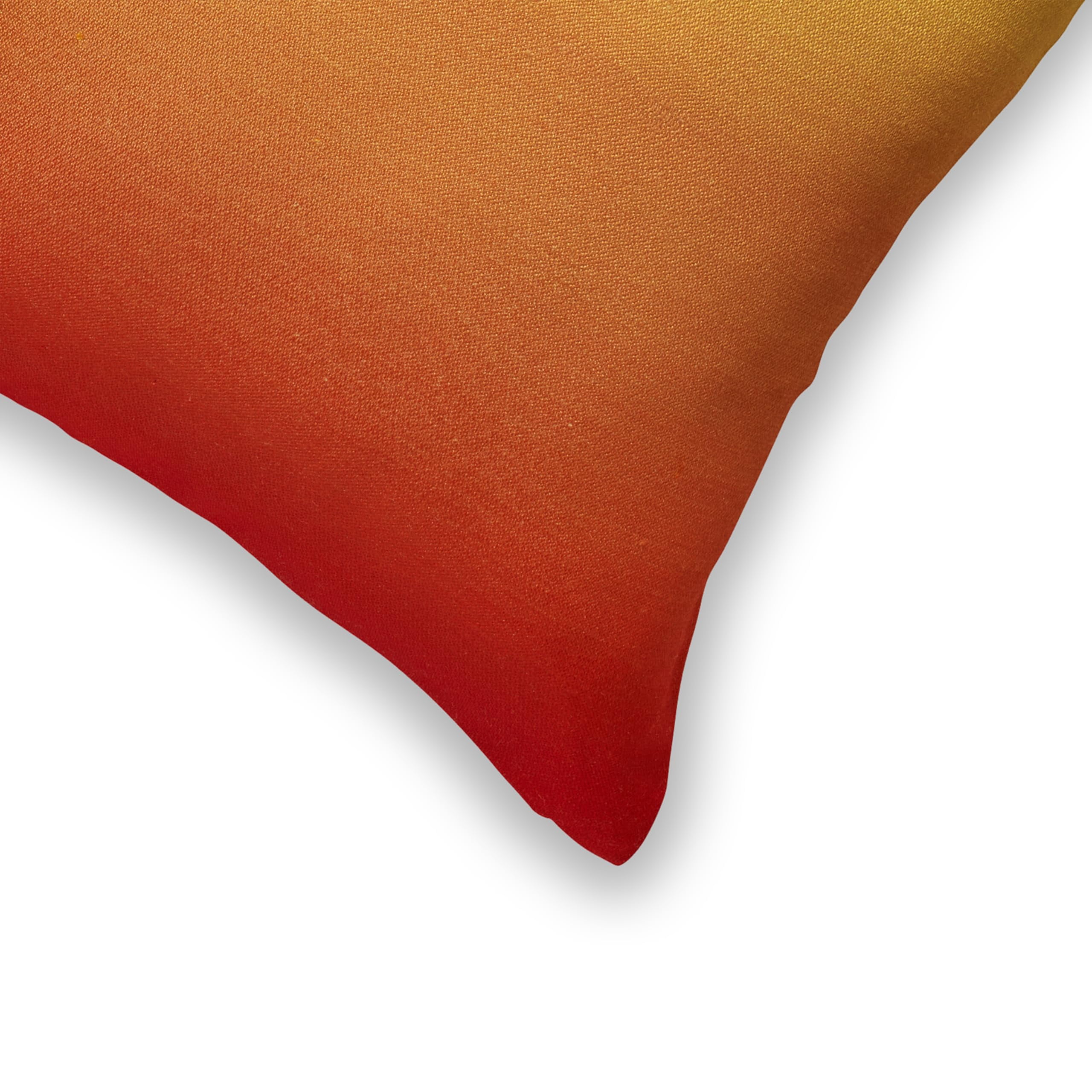 Fab Habitat Indoor/Outdoor Throw Pillow Made from Recycled Polyester Yarn - Double Sided, Stain Resistant, Machine Washable - Ombre - Patio, Deck, Porch, Living Room - Big Sur Sunset (20" x 20")