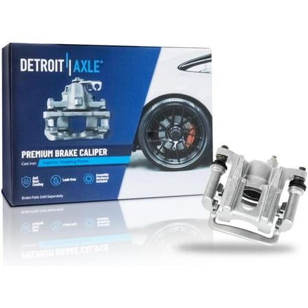 Detroit Axle - Rear Right Disc Brake Caliper w/Bracket Replacement for 2009 2010 2011 2012 2013 2014 2015 2016 Toyota Venza