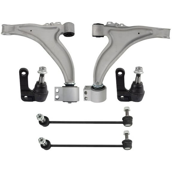 Front Control Arm Ball Joint Sway Bar Link Kit 6 Piece - Compatible with 2013 - 2019 Cadillac XTS 2014 2015 2016 2017 2018