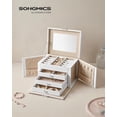 thumbnail image 2 of SONGMICS Organizador de Joyas con Espejo y Cerradura 4 Niveles, 2 of 5