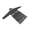 thumbnail image 2 of Poncho de lluvia de moda, estilo largo, transpirable, reflectante, impermeable de una pieza para protección laboral, personal de saneamiento, guardia de montaje, 2 of 14