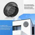 thumbnail image 2 of 4inch 304 Stainless Steel Air Vents, Louvered Grille Cover, 2 of 5