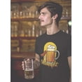 thumbnail image 2 of Oktoberfest Beer Mug W Sausage T-Shirt Men -Image by Shutterstock, Male x-Large, 2 of 4