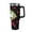 black-style, variant on Invader Zim Gir 40oz Large Capacity Car Cup Tumbler with Handle And Straw Lid, Insulated Stainless Steel Double Wall Vacuum Travel Mug, Leak-proof Large Capacity Car Cup,Cupholder Friendly
