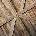 thumbnail image 5 of Wooden Barn Door Shower Curtain, Rustic Wooden Garage Door Shower Curtain Vintage Wood Farmhouse Shower Curtain, Country Barn Door Shower Curtain with Hooks, 72X72 Inch, Yellow, 5 of 5