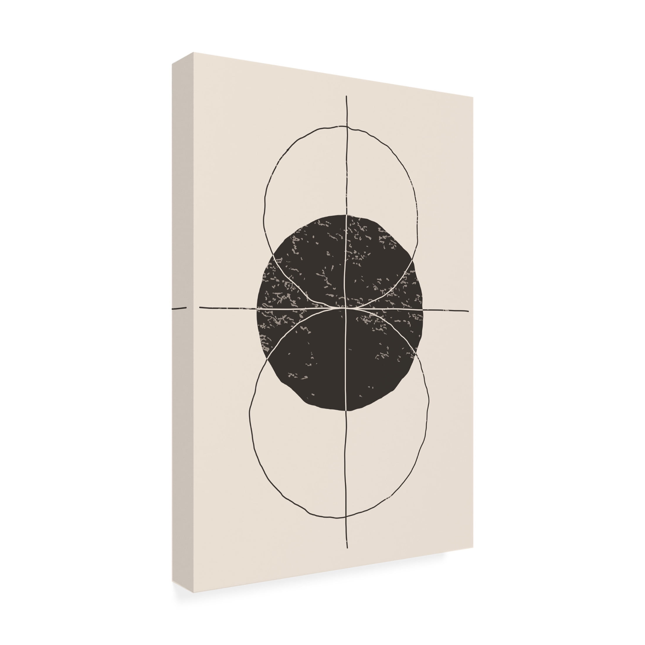 Trademark Fine Art jay stanley Minimal Geometric Shapes 4 Canvas Wall Art