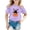 Purple, variant on Futezty Toddler Boy Girl Pumpkin Spooky Halloween T-Shirt Short Sleeve Kids Fun Tops 12M-14T