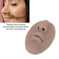 thumbnail image 3 of 5D Silicone Nose Mouth Model Piercing Practice Body Parts Lip Piercing Practice Model Soft Skin Touch for Jewelry Display Teaching with Compact Portable Design, 3 of 7