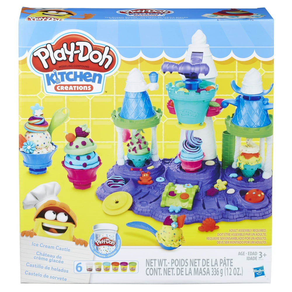 PlayDoh Ice Cream Castle Food Set