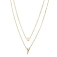 thumbnail image 2 of Neinkie Initiale Collier en Acier Inoxydable Lettre Script Nom Monogramme Pendentif pour les Femmes Cadeau (de l'Alphabet 26 A-Z), 2 of 7