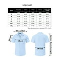 thumbnail image 4 of Men's Casual Summer Shirt Button Down Camp Cuban Short Sleeve Beach with Pocket, 4 of 4