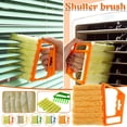thumbnail image 1 of Fiudx Cepillo para Limpieza de Persianas, Fundas de Microfibra para Limpieza Profunda, Eficaz para Persianas de Ventanas y Coches, Fácil de Usar con Spray de Limpieza, Perfecto para Persianas Resiste, 1 of 5