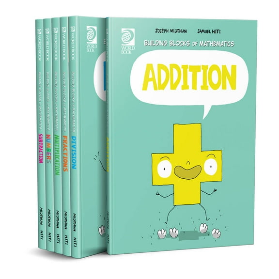 Building Blocks of Mathematics by World Book (6-Book Hardcover Set)