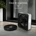 thumbnail image 2 of Vornado Model 80 High Velocity Box Fan, 5-Speed, Whole Room Air Circulation, Removable Grille, Quiet Operation, Ice White, 2 of 6