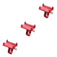 thumbnail image 3 of maskred Aluminum Alloy Mobile Phone Holder for Smartphone 3.5-6.2 inch Mobile Cell Phone Bike Handlebar Mount Bracket Racks red 3Set, 3 of 6