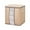 B-Beige, variant on Steadline Extra Large Underbed Storage Bag With Clear Window - Heavy Duty Fabric Organizer For Seasonal Clothing And Bedding Double Zipper Closure With Reinforced Handles 60x40x35cm