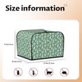 thumbnail image 5 of Fotbe SHIBA WITH FLORAL for Four Slice Toaster Cover, Fingerprint Protector, Super Soft Appliance Cover And Dust Cover,Bread Dust Cover & Fingerprint Protection, 5 of 7
