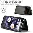 thumbnail image 4 of Feishell for Google Pixel 8a Case with Card Holder, Wallet Case for Women Men with RFID Blocking, Durable PU Leather Kickstand Magnetic Clasp Shockproof Phone Case,Black, 4 of 9