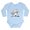 Sky Blue, variant on CafePress - Kiniart Maltese Garden Helper Body Suit - Long Sleeve Cotton Baby Bodysuit