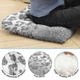thumbnail image 5 of Abstract Leopard Pillow&nbsp;– 22x22 Inch Large Floor Cushion, Dutch Velvet, Artistic Spots Illustration (Modern Graphic Design for Stylish Homes), 5 of 6