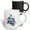 Multicolor, variant on 3drose, Chinese Cloud Dragon Mythical Rain Maker Creature, 11oz Two-tone Green Mug