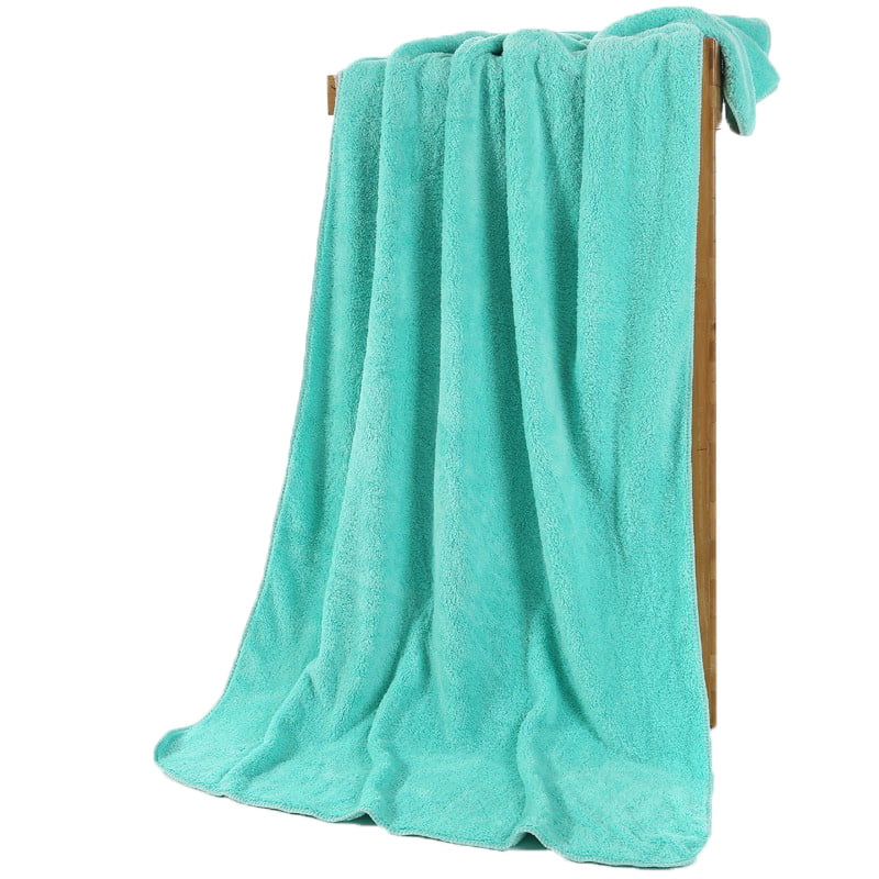 Coral Fleece Cleaning Towel 27×55 inch Durable Absorbent Thick Cleaning Cloth 