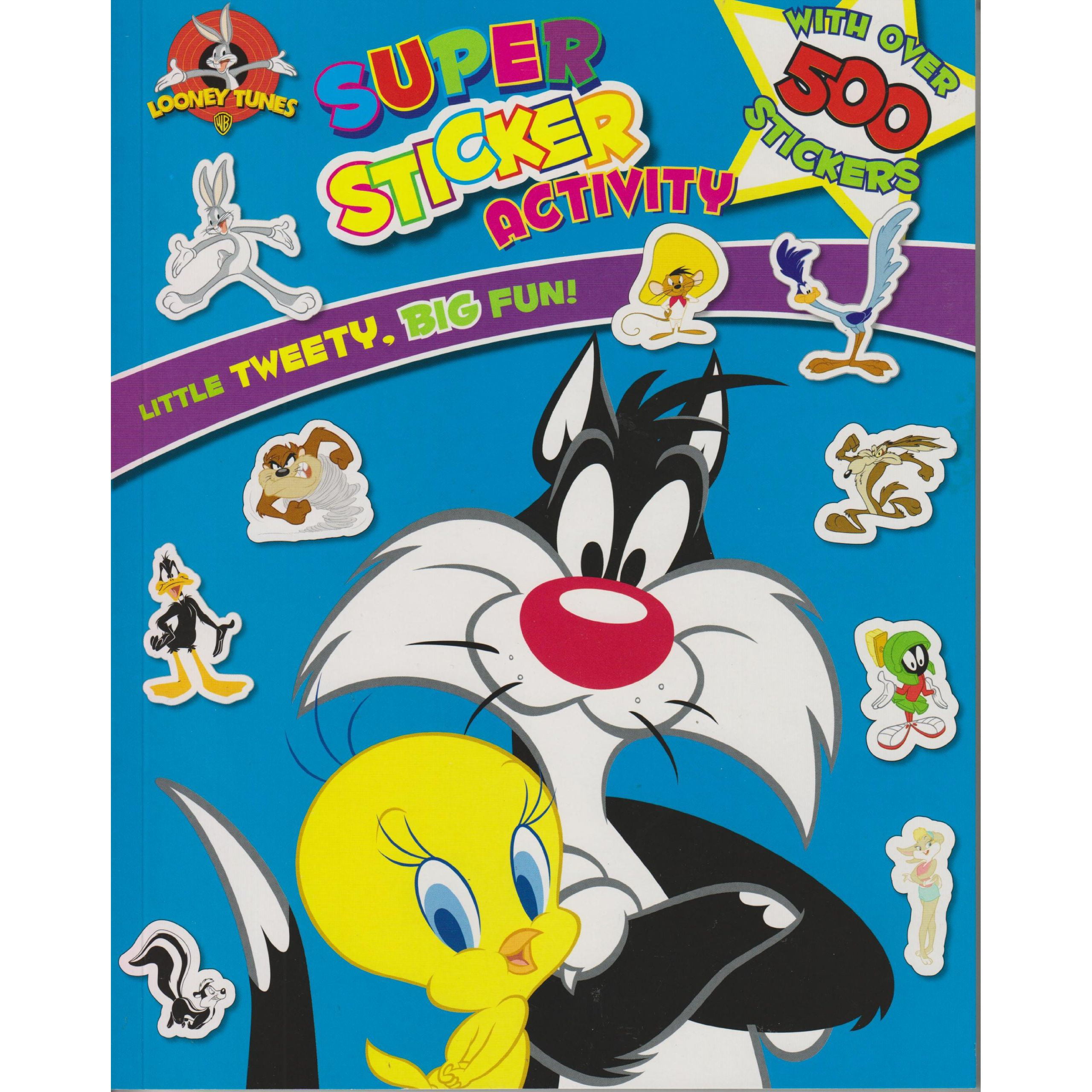 The SYLVESTER & TWEETY Mysteries Sticker Activity Album NEW 5 w/o Stickers 