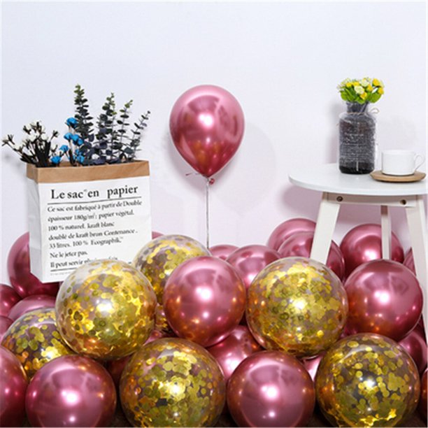Confeti blanco y plateado de 15 piezas, decoración de feliz cumpleaños, fiesta de boda, Globos de helio de aire blanco perla, globo de fondo para Baby Shower