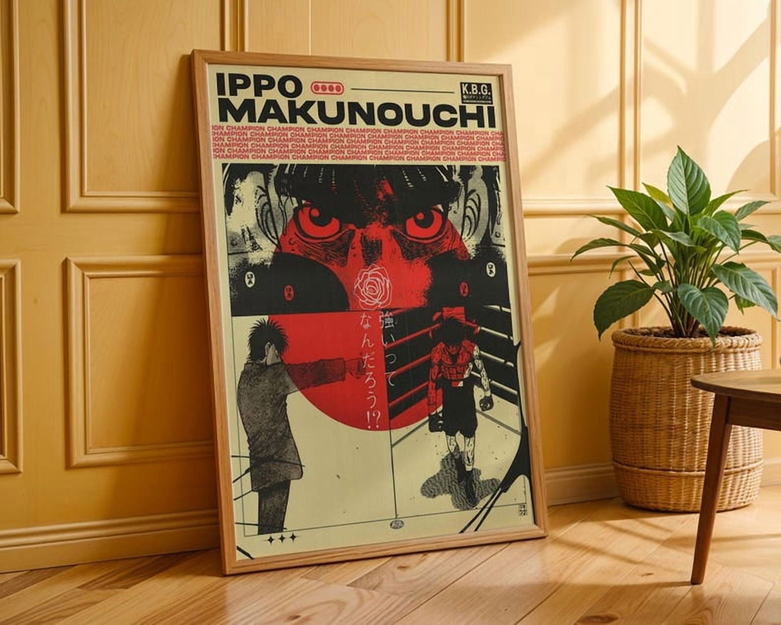 Ippo Makunouchi Boxing Manga Poster Ippo Makunouchi Wall Art Decor 12x18 UNFRAMED