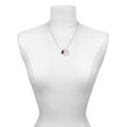 thumbnail image 3 of Delight Jewelry 12mm Crystal Rivoli - Purple To the World You are a Mother Locket Necklace, 3 of 4