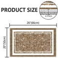 thumbnail image 2 of TECHVIDA Bathroom Rugs,Non-Slip Ultra Soft Bath Mat,Soft Absorbent Bathroom Rug,Machine Washable,(18"x26",Dark Brown), 2 of 9