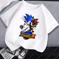 thumbnail image 5 of Camiseta con estampado de anime de Sonics para niños, bonita camiseta de algodón de verano para niños, camiseta informal de dibujos animados para niños, ropa de manga corta, camiseta de moda, regalo, 5 of 5