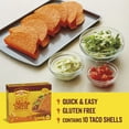 Old El Paso Stand 'N Stuff Bold Nacho Cheese Flavored Taco Shells, 10