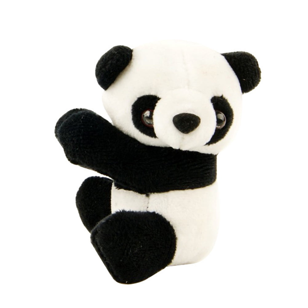 Plush panda clip small stuffed animal curtain clip bookmark notes souvenir toyS* 