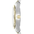 thumbnail image 2 of Fossil Montre pour Femmes Scarlette Mini à Quartz en Acier Inoxydable à Trois Aiguilles avec Date, Couleur : Or/argent (Modèle : ES4949), 2 of 6
