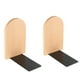 thumbnail image 1 of Estante para extremos de libros, sujetalibros de madera, soportes para libros resistentes, tapón de libro de madera, soporte antideslizante para libros, para el hogar, oficina, escuela, biblioteca, 1 of 6
