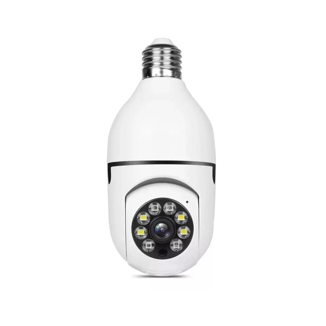 Camara Seguridad Tipo Foco PTZ 2MP Full HD Ovnif APP Icsee Zinker Foco 2MP OVNIF 1080p